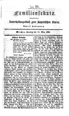 Familienschatz (Bayerischer Kurier) Sonntag 13. März 1864