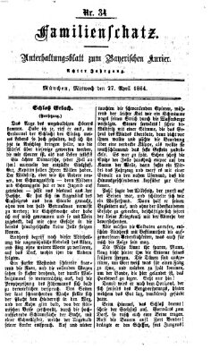 Familienschatz (Bayerischer Kurier) Mittwoch 27. April 1864