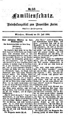 Familienschatz (Bayerischer Kurier) Mittwoch 20. Juli 1864