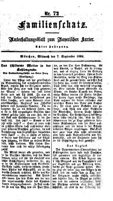 Familienschatz (Bayerischer Kurier) Mittwoch 7. September 1864