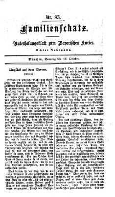 Familienschatz (Bayerischer Kurier) Sonntag 16. Oktober 1864