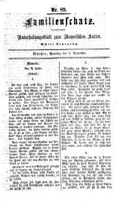 Familienschatz (Bayerischer Kurier) Sonntag 6. November 1864