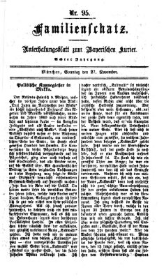 Familienschatz (Bayerischer Kurier) Sonntag 27. November 1864