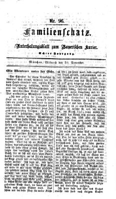 Familienschatz (Bayerischer Kurier) Mittwoch 30. November 1864