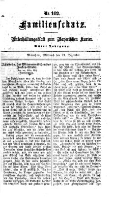 Familienschatz (Bayerischer Kurier) Mittwoch 21. Dezember 1864