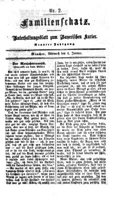 Familienschatz (Bayerischer Kurier) Mittwoch 4. Januar 1865