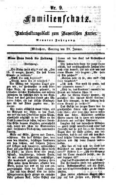 Familienschatz (Bayerischer Kurier) Sonntag 29. Januar 1865