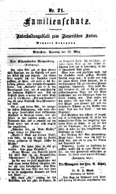 Familienschatz (Bayerischer Kurier) Sonntag 12. März 1865