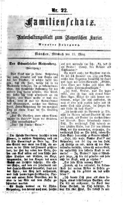 Familienschatz (Bayerischer Kurier) Mittwoch 15. März 1865