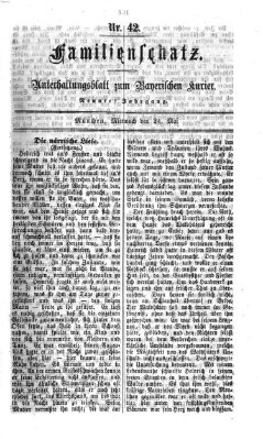 Familienschatz (Bayerischer Kurier) Mittwoch 24. Mai 1865