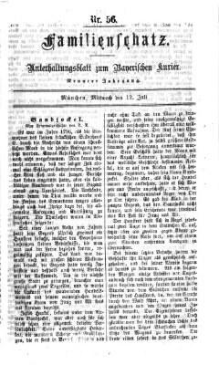 Familienschatz (Bayerischer Kurier) Mittwoch 12. Juli 1865