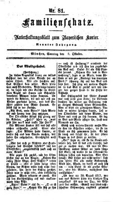 Familienschatz (Bayerischer Kurier) Sonntag 8. Oktober 1865