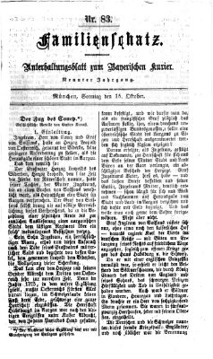 Familienschatz (Bayerischer Kurier) Sonntag 15. Oktober 1865