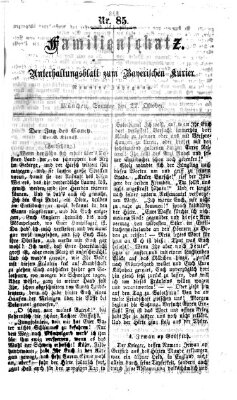 Familienschatz (Bayerischer Kurier) Sonntag 22. Oktober 1865