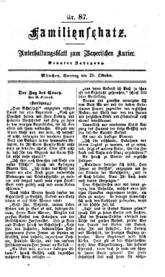 Familienschatz (Bayerischer Kurier) Sonntag 29. Oktober 1865