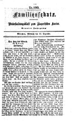 Familienschatz (Bayerischer Kurier) Mittwoch 13. Dezember 1865