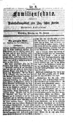 Familienschatz (Bayerischer Kurier) Sonntag 28. Januar 1866