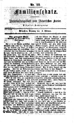 Familienschatz (Bayerischer Kurier) Sonntag 4. Februar 1866