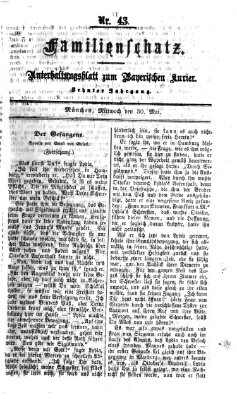 Familienschatz (Bayerischer Kurier) Mittwoch 30. Mai 1866