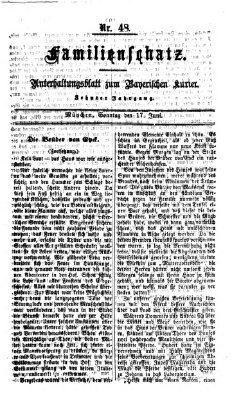 Familienschatz (Bayerischer Kurier) Sonntag 17. Juni 1866