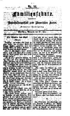 Familienschatz (Bayerischer Kurier) Mittwoch 27. Juni 1866