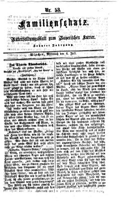 Familienschatz (Bayerischer Kurier) Mittwoch 4. Juli 1866