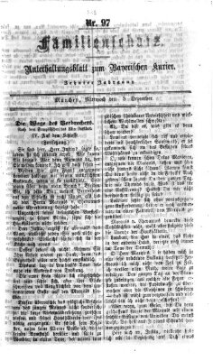 Familienschatz (Bayerischer Kurier) Mittwoch 5. Dezember 1866