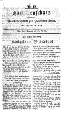 Familienschatz (Bayerischer Kurier) Sonntag 10. Februar 1867