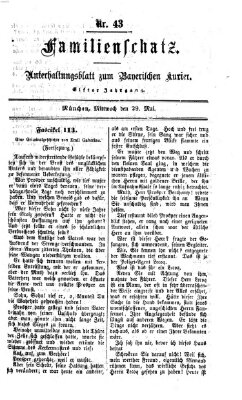 Familienschatz (Bayerischer Kurier) Mittwoch 29. Mai 1867