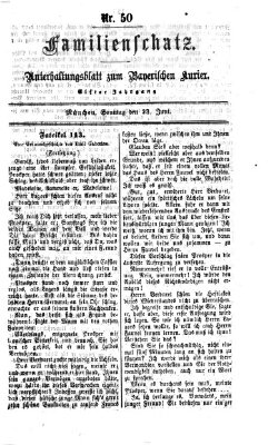 Familienschatz (Bayerischer Kurier) Sonntag 23. Juni 1867