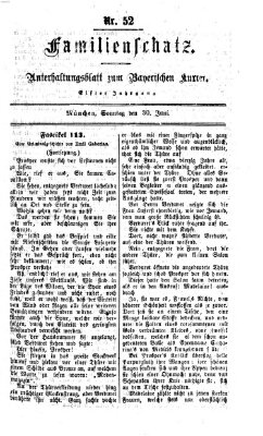 Familienschatz (Bayerischer Kurier) Sonntag 30. Juni 1867