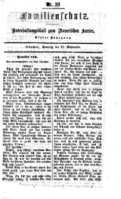 Familienschatz (Bayerischer Kurier) Sonntag 29. September 1867