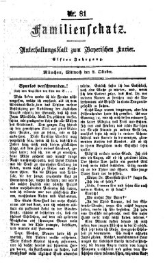 Familienschatz (Bayerischer Kurier) Mittwoch 9. Oktober 1867