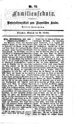 Familienschatz (Bayerischer Kurier) Mittwoch 23. Oktober 1867