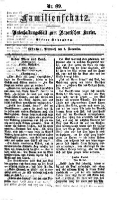 Familienschatz (Bayerischer Kurier) Mittwoch 6. November 1867