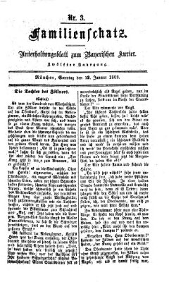 Familienschatz (Bayerischer Kurier) Sonntag 12. Januar 1868