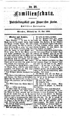 Familienschatz (Bayerischer Kurier) Mittwoch 13. Mai 1868