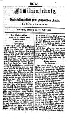 Familienschatz (Bayerischer Kurier) Mittwoch 29. Juli 1868