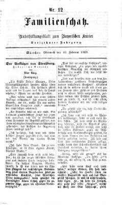 Familienschatz (Bayerischer Kurier) Mittwoch 10. Februar 1869