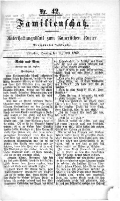 Familienschatz (Bayerischer Kurier) Sonntag 30. Mai 1869