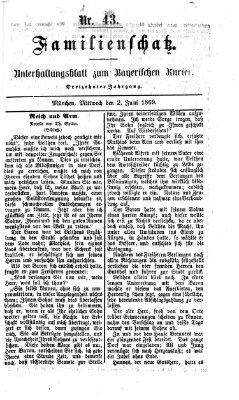 Familienschatz (Bayerischer Kurier) Mittwoch 2. Juni 1869