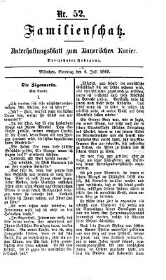 Familienschatz (Bayerischer Kurier) Sonntag 4. Juli 1869