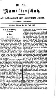 Familienschatz (Bayerischer Kurier) Mittwoch 21. Juli 1869