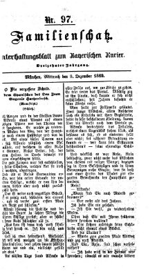 Familienschatz (Bayerischer Kurier) Mittwoch 8. Dezember 1869