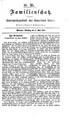 Familienschatz (Bayerischer Kurier) Dienstag 2. Mai 1871