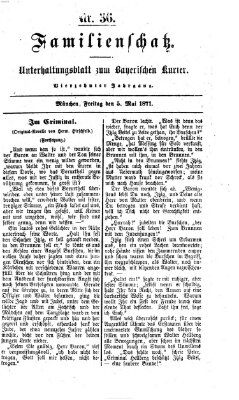 Familienschatz (Bayerischer Kurier) Freitag 5. Mai 1871