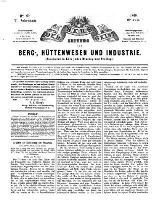 Der Berggeist Freitag 27. Juli 1860