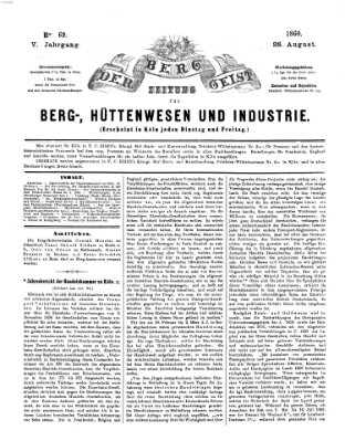 Der Berggeist Dienstag 28. August 1860