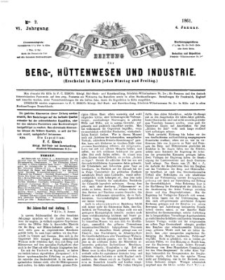 Der Berggeist Freitag 4. Januar 1861