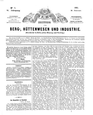 Der Berggeist Dienstag 15. Januar 1861